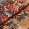Tecido Patchwork Digital Circulo Natal 485918 2888 Jogo Americano 0,58x1,50mts