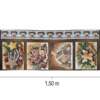 Tecido Patchwork Digital Circulo Natal 485918 2888 Jogo Americano 0,58x1,50mts