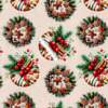 Tecido Patchwork Digital Circulo Natal 486000 2883 0,48x1,50mts