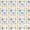 Tecido Patchwork Peripan 9050-V505 Utensílios 0,48x1,50mts