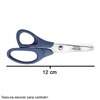 Tesoura Mundial Ref.169C Canhoto Escolar - 1 unidade - Tamanho 12 cm