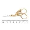 Tesoura Mundial Ref.428 3 1/2 Pássaro Dourado ou Cegonha 9cm