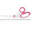 Tesoura Para Patchwork Arte Punto Branca-Rosa 21cm