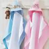 Toalha De Banho com Capuz para Bordar Dohler Baby Love 90x70cm