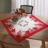 Toalha de Mesa Athenas Quadrada Dohler Natal 120 78x78cm