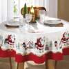 Toalha de Mesa Athenas Redonda Dohler Natal 119 1,60mts