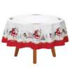 Toalha de Mesa Athenas Redonda Dohler Natal 119 1,60mts