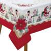 Toalha de Mesa Athenas Retangular Dohler Natal 119 1,40x2,10mts