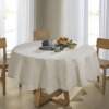 Toalha de Mesa Redonda Dohler Clean Linhares Pauline 2,00mts