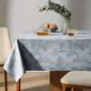 Toalha de Mesa Retangular Karsten Grazia Cinza 1,60mx3,20m