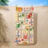 Toalha de Praia Velour Dohler Summer Collection 76cmx1,52mts