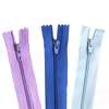 Zíper Nylon Fino com Cordão 35cm - c/10 unidades